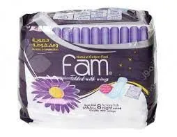 Fam Panty Liners 2 In 1, 8 pcs