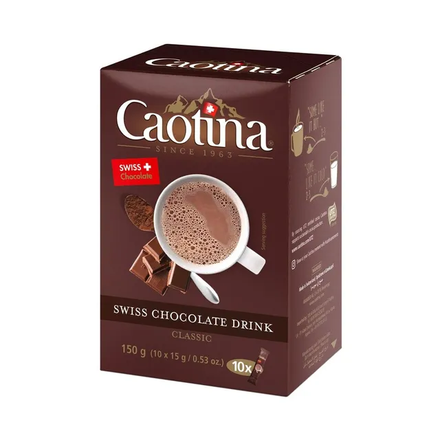 Caotina Chocolate Powder Original 15 g x 10 Pcs