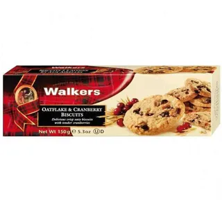 Walkers Oatflake & Cranberry Biscuits 150 Gm
