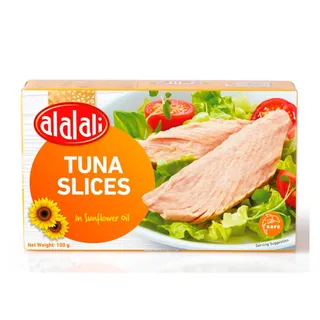Al Alali Tuna Slices with Sunflower Oil 100g