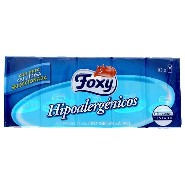 Foxy Pocket Tissue 10s
