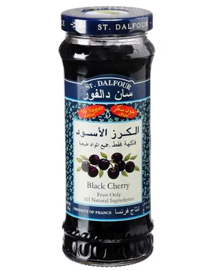 St. Dalfour Black Cherry Jam 284g