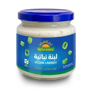 Natureland Vegan Labneh Chives, 180g