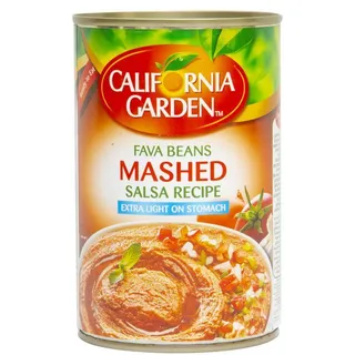 California Garden Fava Beans Mashed Salsa Recipe, 450g