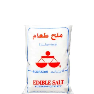 Al Wazzan Edible Table Salt, 1.050Kg