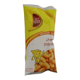 Suroor Minoman Cheese Flavour Corn Puffs, 22g