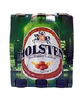 Holsten Non-Alcohol Malt Beverage Cranberry Flavor 6 pcs x 330 ml