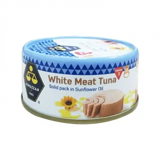 Al Wazzan White Meat Tuna in Sunflower Oil Easy Open 90g