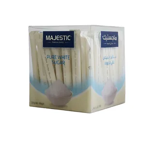 Majestic Pure White Sugar Sticks 500g