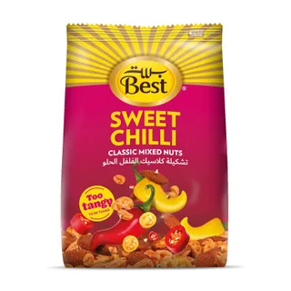 Best Sweet Chilli Classic Mixed Nuts Bag 150g