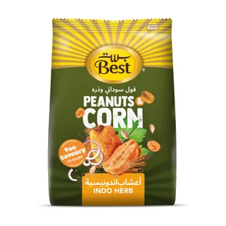 Best Indo Herb Peanuts & Corn Bag 150g