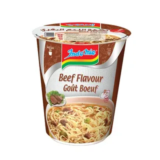 Indomie Instant Noodle Cup Beef Flavor, 60g