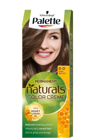 Palette Permanent Naturals Color Cream Dark Blonde 6-0