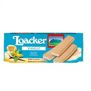 Loacker Vanilla Wafer, 90g
