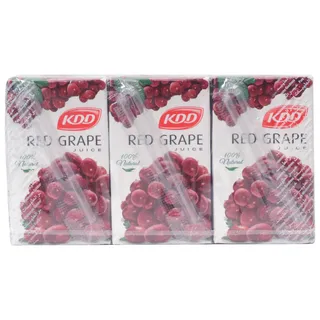 KDD Grape Juice, 6x250ml