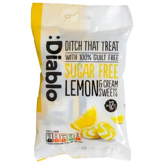 Diablo Lemon & Cream Sweets - 75 Gm