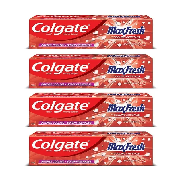 Colgate Max Fresh Spicy Toothpaste 4x75ml