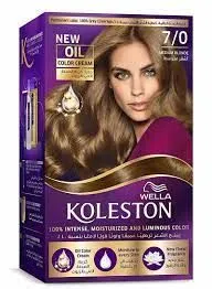 Wella Koleston Medium Blonde 7/0 Hair Color Kit
