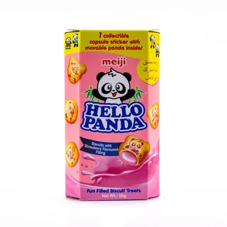 Meiji Hello Panda Strawberry Big 50g