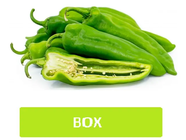 Green Chilies Box Almost 750 g