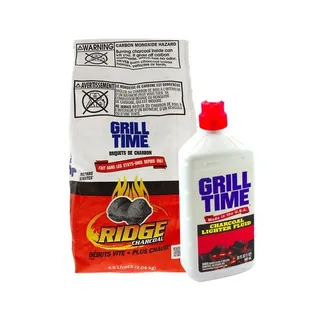 Grill time Charcoal 4.2lb + Lighter 16Oz