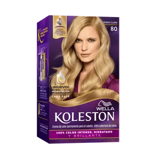 Wella Koleston Hair Color Kit - 8/0 Light Blonde