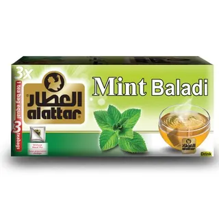 Al Attar Mint Baladi Drink Bags 20 pcs