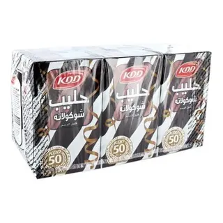 KDD UHT Chocolate Flavoured Milk 6x250ml
