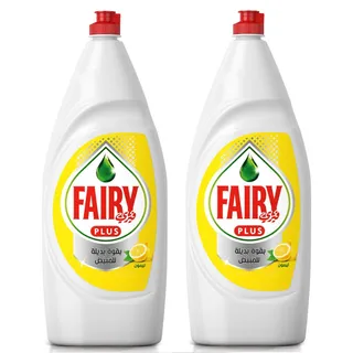 Fairy Plus Lemon Dishwashing Liquid 600 ml x 2 pcs