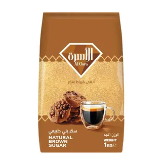 Al Osra Natural Brown Sugar, 1kg