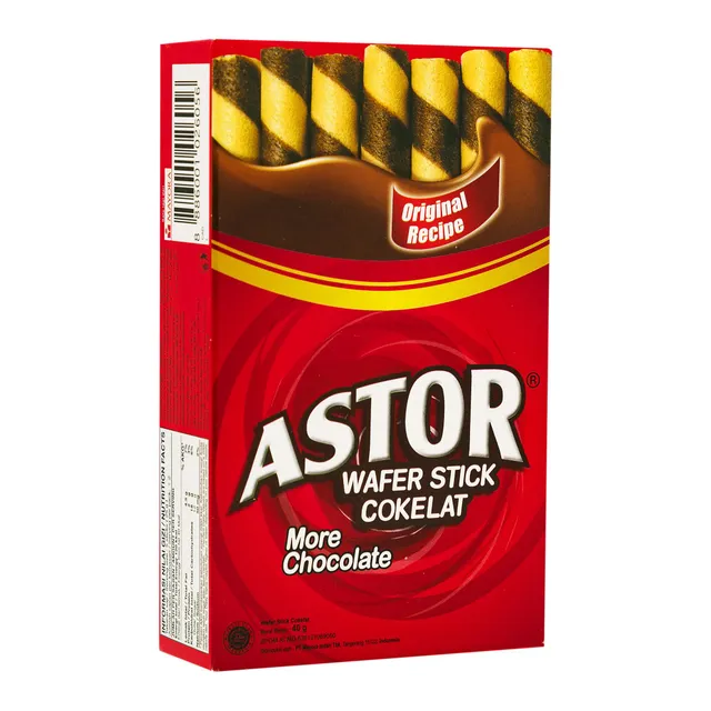 أستور رول بسكويت شوكولاتة، 40g