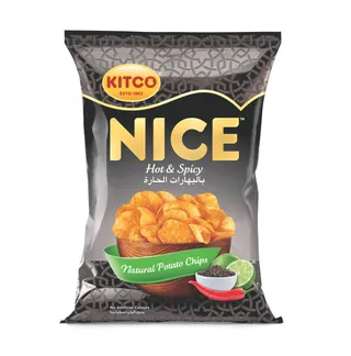 Kitco Nice Potato Chips Hot & Spicy 45 g