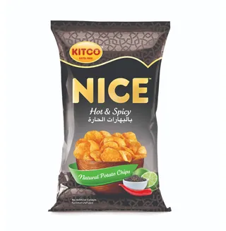Kitco Nice Potato Chips Hot & Spicy 210g