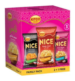 Kitco Nice Assorted Potato Chips 2+1 Free 167g