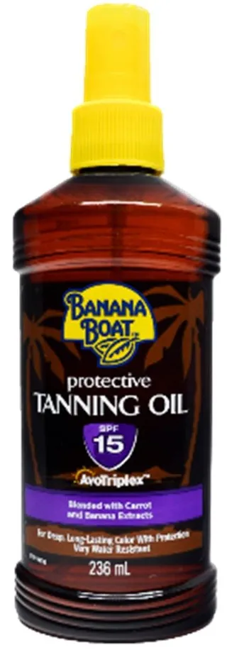 Banana Boat Tan Protect Oil Spf 15, 236 ml