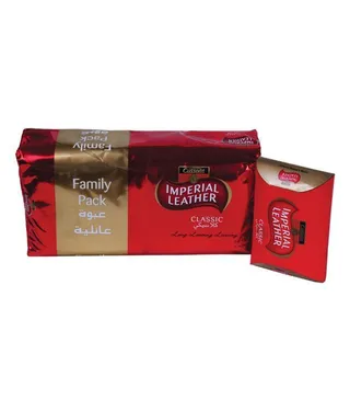 Imperial Leather Classic Bar Soap, 6x125g