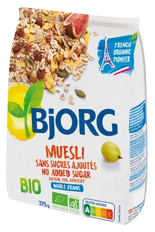 Bjorg Muesli with No Added Sugar 375 g