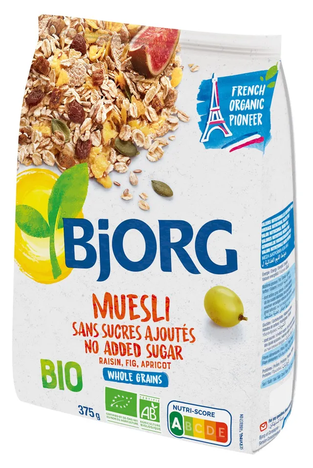 Bjorg Muesli with No Added Sugar 375 g