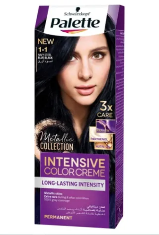 Palette Intensive Colour Creme 1-1 Blue Black, 50ml