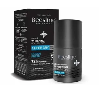 Beesline Men's Whitening Super Dry Ocean Fresh Roll-On Deodorant 50ml