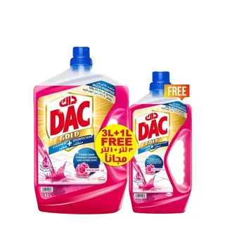 Dac Disinfectant Gold Rose 3 Ltr x 1 L