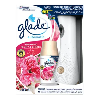 Glade Automatic Spray Unit Set Blooming Peony & Cherry 175 g