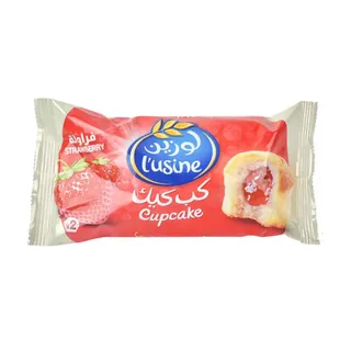 Lusine Strawberry Cupcake 2x30g