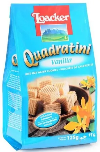Loacker Wafer Vanilla, 125g