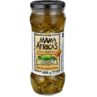 Mama Africa's Jalapeno Pickle, 400g