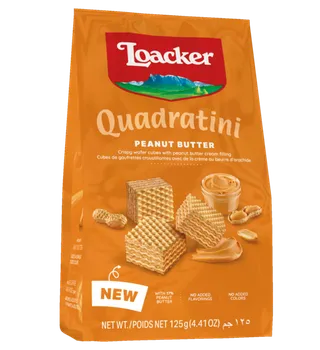 لوكر كوادراتيني زبدة فول سوداني ويفر, 125g