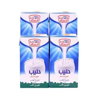Kdcow Uht Milk Low Fat 4 pcs x 1 L