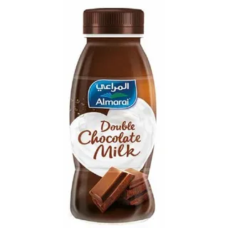المراعي حليب شوكولاتة دبل فاخر، 225 مليلتر