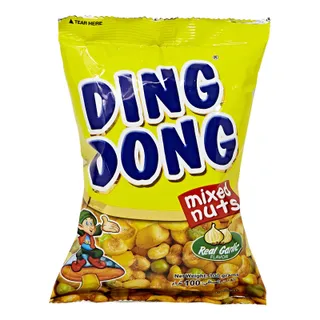 Ding Dong Mixed Nuts Real Garlic Flavor 100 g