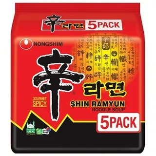 Nongshim Shin Ramyun Noodles 5 X 120 g